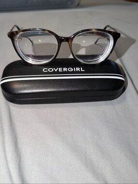 COVERGIRL Women's Tortoiseshell Frame Glasses - Brown/Black